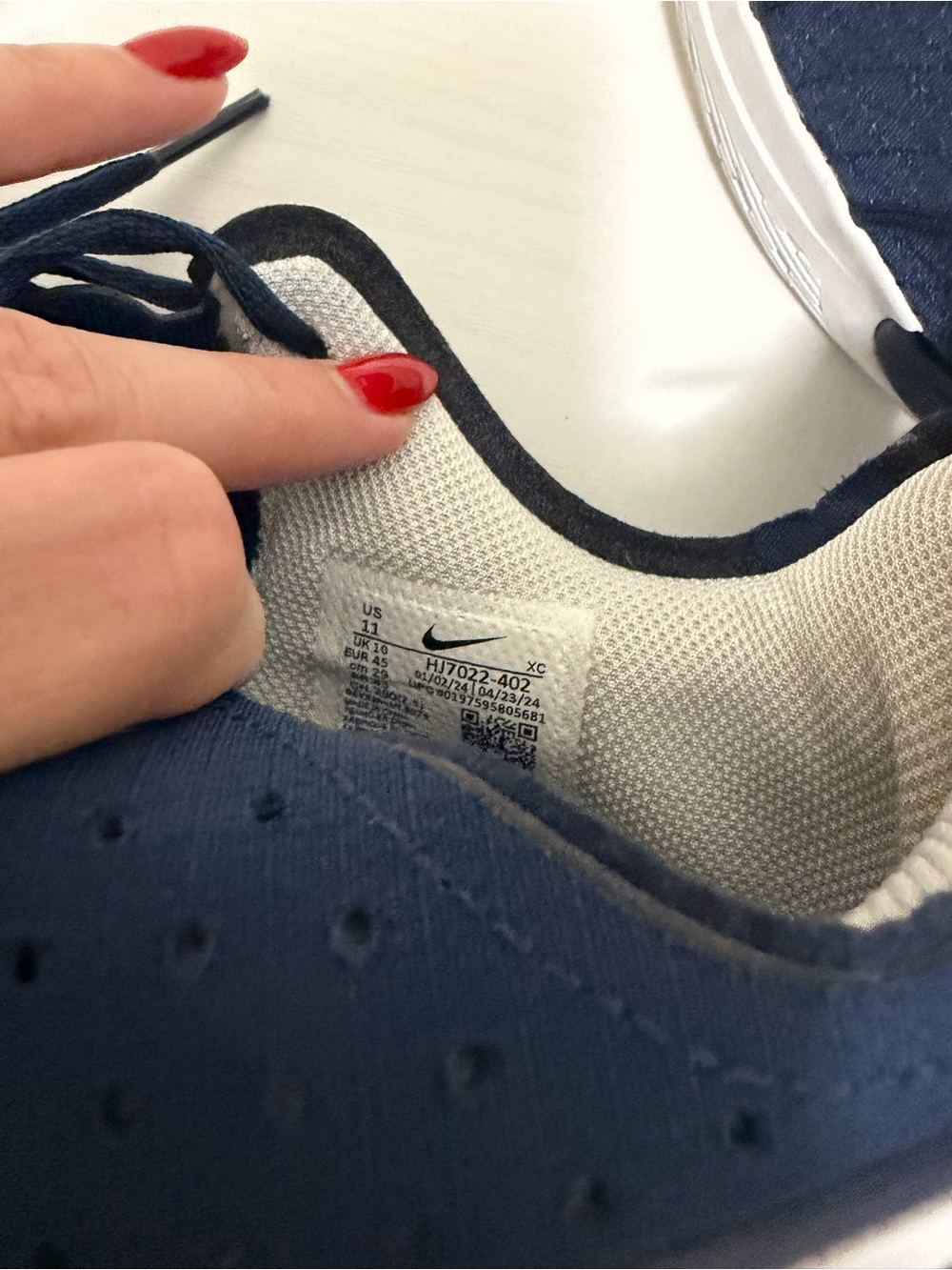 Nike Air Zoom GT Cut 3 TB Promo - 11 - Navy and White - Picture 4 of 4
